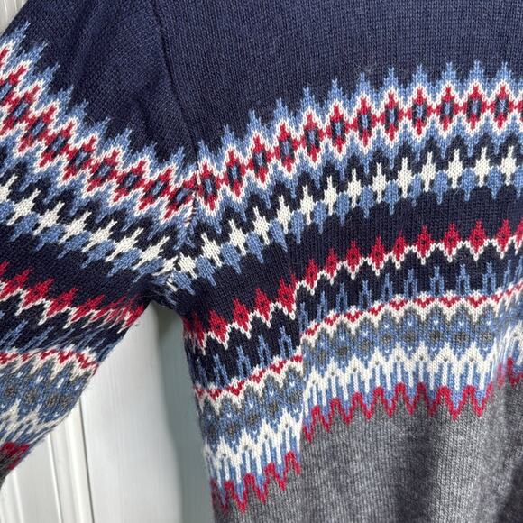 Vineyard Vines Men’s Fair Isle Classic Fit Crewneck Sweater M-298 Sz M - Picture 6 of 8